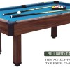 Fantastic MDF Billiard Table