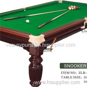 Professional Slate Bed Billiard Table
