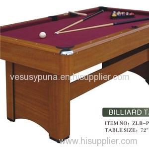 Attractive MDF Pool Billiard Table