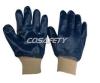 Blue Nitrile Coated Gloves