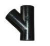 Lateral Butt Weld Tee Pipe Fitting 12mm Thickness With 45 Degree Branch Pipe