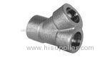 45 Degree Lateral Carbon Steel Socket Weld Fittings A105 Material