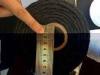 Submarine Armouring Cable Filler Material Splityarn Black Color 2mm - 3mm Diameter