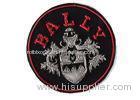 Football Army Blazer Badges Round Embroidered Iron On Patches For Adult