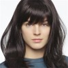 Black Straight Long Good Lace Front Wigs
