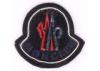 Red And Blue Bullion Wire Blazer Badges Crest Sew On Patches For Jackets
