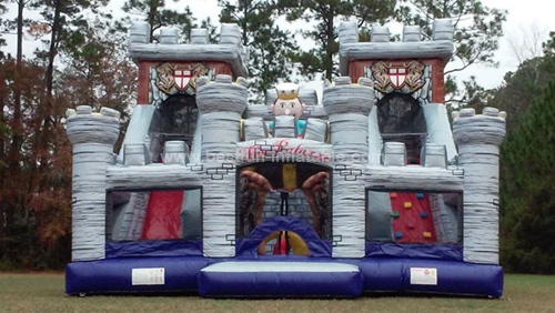Royal Palace giant inflatable park slide for chidren