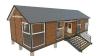 medium one layer pre-built steel frame dormitory