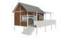 minitype single layer prefab steel frame house kits