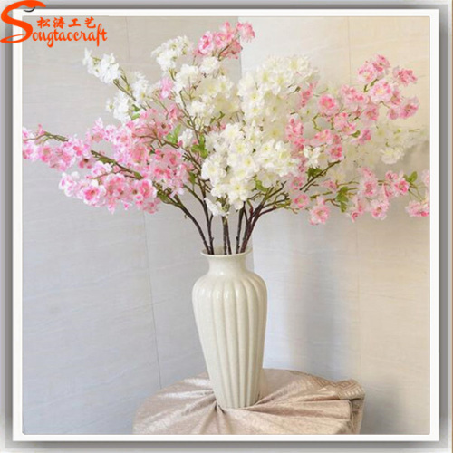 Indoor artificial cherry blossom branchs wholesale for weeding decor