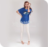 Apparel&Fashion T-shirts YUSON Ladies Seamless T-shirt Bamboo Fiber Jersey Rolled Sleeve Tunic Style T-shirt For Summer