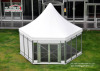 Fire retardant High Peak Tent With Glass Wall System For Event