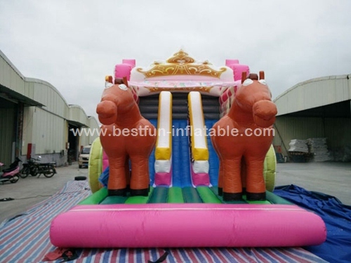 Infaltable Parade floats inflatable princess carriage
