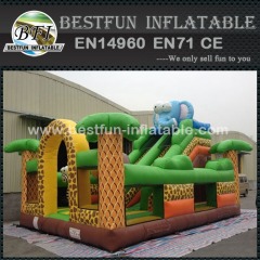 Safari Mobile Kids Inflatable Amusement Park