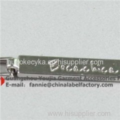 Silver Metal Zipper Puller