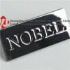 Metal Logo Label With U Shape Clip