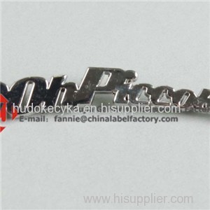 Metal Letter Logo Tag