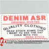 Fabric Printed Label Tag For Denim/Garment