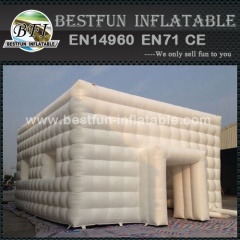 Large white outdoor inflatable tents for playground