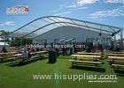 Solid Wall Outdoor Party Tents Aluminum Structure 25m Width Clear Span