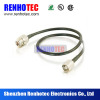 rf coax cable with male tnc to female n type connector wire assembly