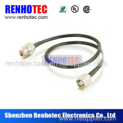 rf coax cable with male tnc to female n type connector wire assembly
