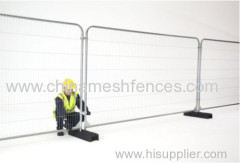 Round Topped Heavy Duty Anti -Climb Temporary Fence