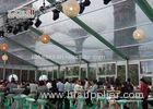 Acrylic Clear Outdoor Exhibition Tent / Portable Event Tents Second Hand