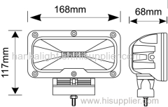 40W 2688lumens Forklift LED Work Light