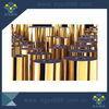 640 Millimeter Width Gold Paper Foil Brightly For Chocolate Package