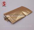 Customized Water Proof Stand Up Aluminum Foil Bags For Tea / Spice / Snack