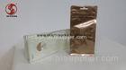 Clear Die Cut Handle Plastic Bags For Coffee / Coffee Bean / Green Tea Packaging