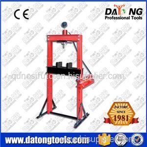 20Ton Manual-Operated Hydraulic Shop Press With Gauge