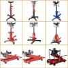 US Style Two Stage Pedestal High Transmission Jack Lift Hoist Swivel Wheels