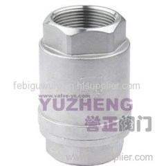 H12W-16P/R Stainless Steel Vertical Type Check Valve