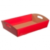 Corrugated paper hamper tray service