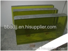 X-ray Radiation Shielding High PB Lead Glass For Nuclear Industry