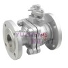 Stainless Steel 2PC Flange Ball Valve