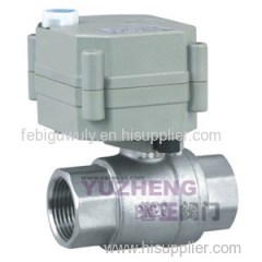 2PC Screw Electric Ball Valve