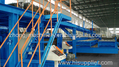 PU continuous sandwich panel machine