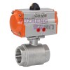 Stainless Steel 2 Piece Pneumatic Ball Valve