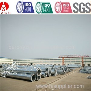 Galvanized Polygonal Steel Pole