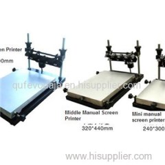 Manual Screen Printing Machine