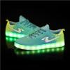 New Style LED Shoes For Spring USB Charging Unisex LED Sneakers Colorful Light Up Shoes For Men&Women