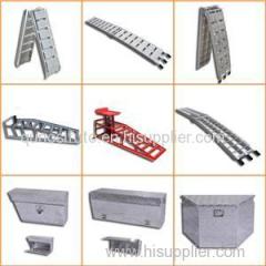 320kg Plated Aluminum Motor Truck Folding Loading Ramps