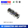 double male bnc connector adaper rf coax type