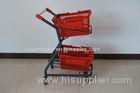Convenience Supermarket Grocery Shopping Cart Baskets Customized Logo