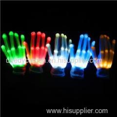 Factory Directly Deal LED Gloves Wholesale Light Up Gloves Luminous Party Gloves 7 Color Light Show