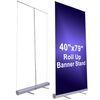 150cm Width Large Stand Up Banner Roll Up Advertising Banners