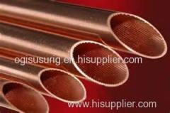Inner Grooved Copper Pipe For ACR